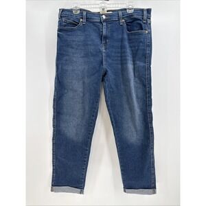Levi's Women's Cropped Jeans Size 14 Heritage Boyfriend‎ Jeans